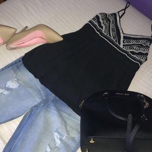 Black Hollister Top 🖤